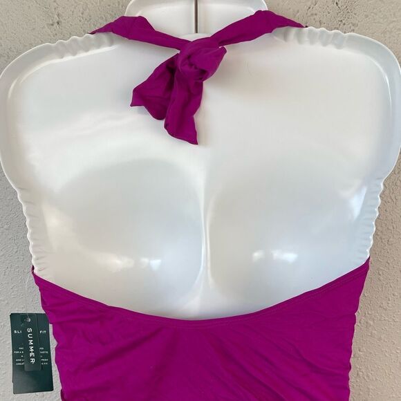 NWT Lauren Ralph Lauren Matching Tankini and Bottoms Size 16 - Picture 5 of 7